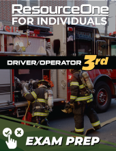 R1 for Individuals - Pumping and Aerial Apparatus Driver/Operator 3 - Exam Prep